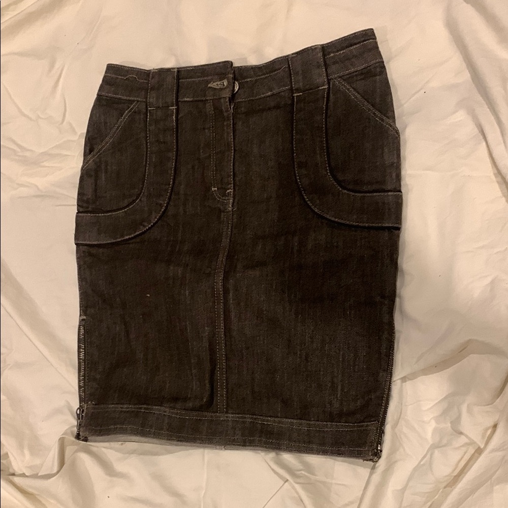 Stella McCartney Brown Knee-length Pencil Skirt